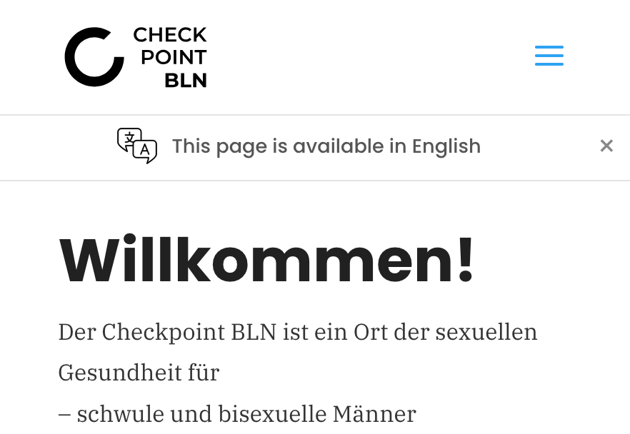 Suggest Language Switch